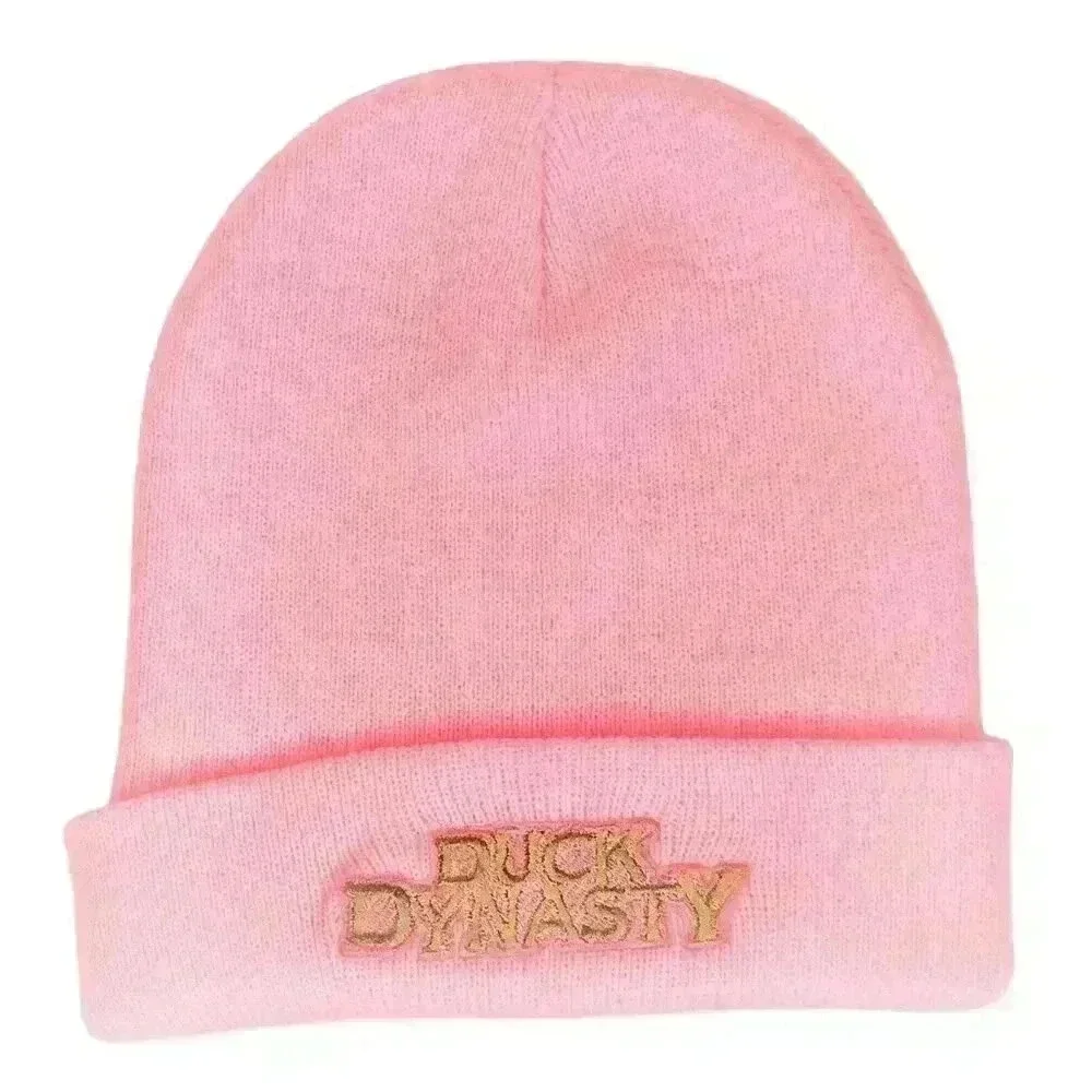 Duck Dynasty women's knit beanie hat toboggan one-size pink